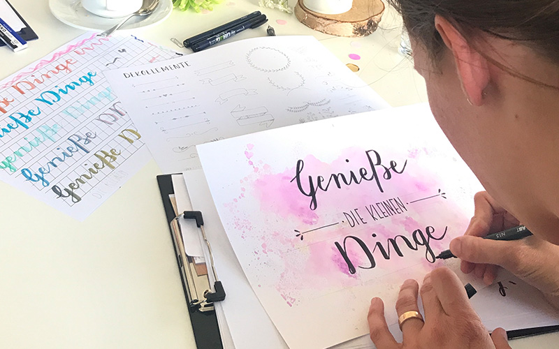 dein Online Letteringworkshop
